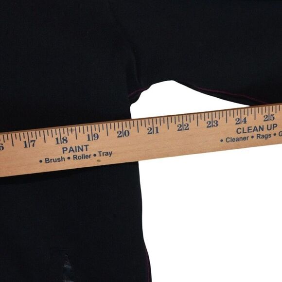 Vintage Quiksilver Full Zip Hoodie XL Black Satin Lined Streetwear Skater Y2K - Picture 6 of 7